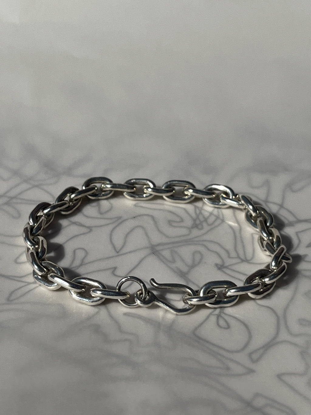 OVAL CHAIN BRACELET