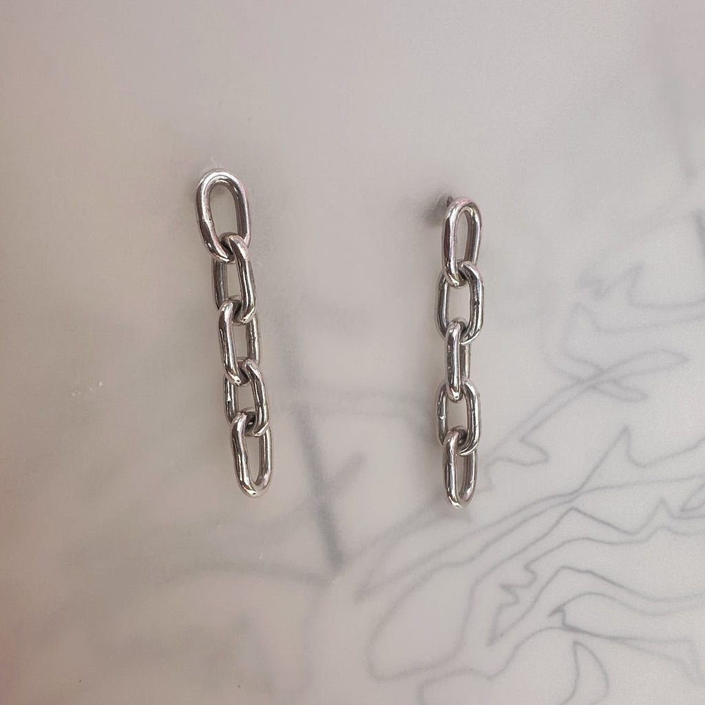 CHUNKY CHAIN STUDS / 5 LINKS